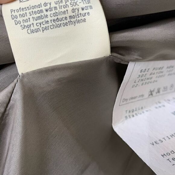 giorgio Armani Borgo 21 Black Label Wool Blazer - Picture 6 of 6